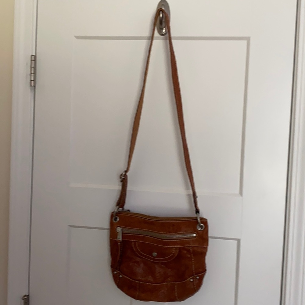 Women’s Fossil Leather Purse W/Strap